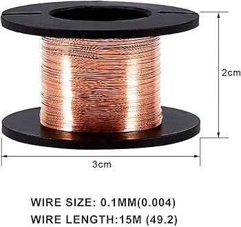 0.1 mm enamelled copper wire Material