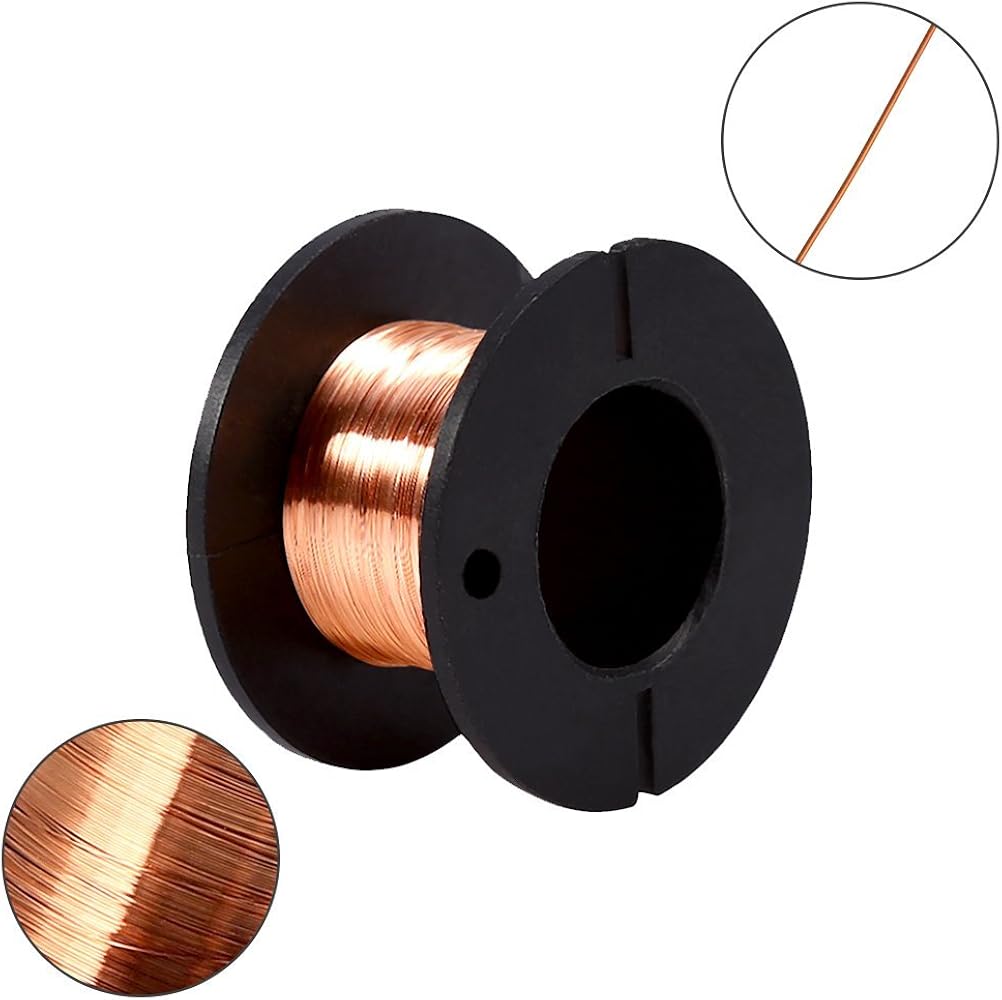 0.1 mm enamelled copper wire