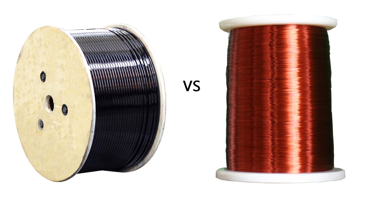 aluminium winding vs copper winding industrial