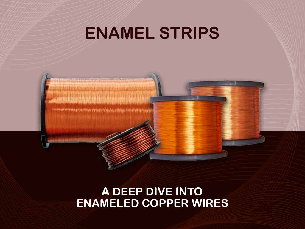 enamelled copper strip industrial