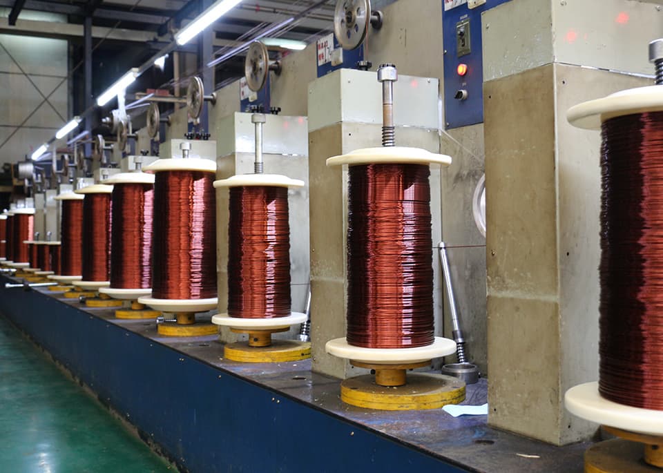 enamelled round copper wire industrial