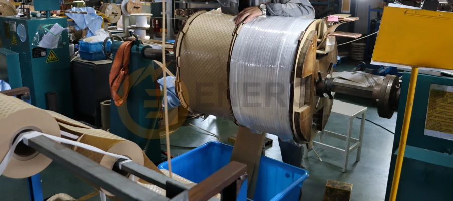 foil type winding in transformer