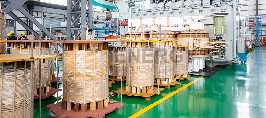 foil type winding in transformer