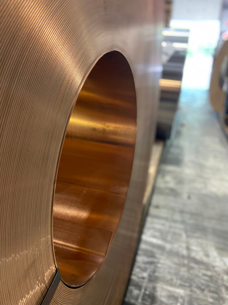 nickel plated copper strip