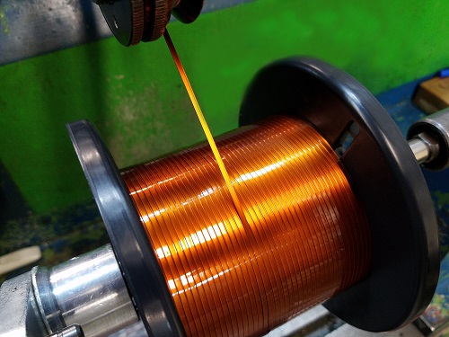 rectangular copper wire industrial