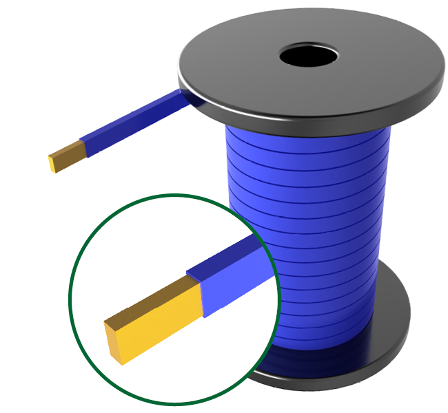 rectangular magnet wire