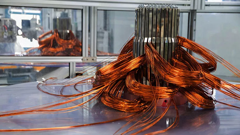 stripping enamel coated wire Material