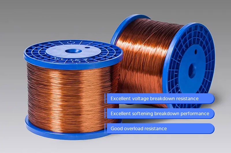 stripping enamel coated wire