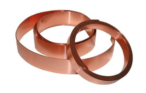 thin copper strips